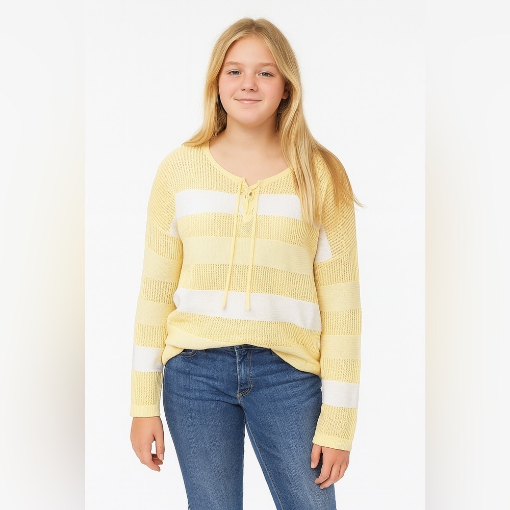 Design 365 Yellow Sweater Size 3X